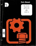 Dresser Parts Manual Model 150A / 150FA Hydraulic Crane - 1985. Fixed Price $50.00.