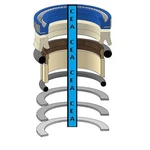 RE25152 Dozer Tilt Cylinder Seal Kit Fits John Deere 750B 750C 850B 850C. Fixed Price $116.99.