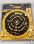 Dewalt 12" 80T Saw Carbide Blade DW3128 New. Fixed Price $36.49.