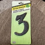 Hy-ko 3.5" Die-cast Aluminum House With Nails (number 3). Fixed Price $5.99.