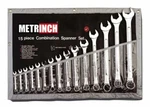 Metrinch MET-0135 Combination Wrench Set Pouch 15PC Metric Sae 8-32MM. Fixed Price $289.00.