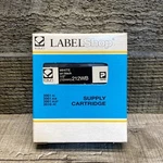 K-sun Label Shop 2001XL Tape Cartridge, White On Black 1/2" (12MM). Fixed Price $17.99.