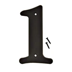 Hy-ko 6" Plastic Number, Modern Raised Numbers For Exterior House, Dura.... Fixed Price $15.76.
