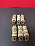 Bussmann Tron Kbh 100- 100AMP, 500V, Rectifier Fuses- Lot Of 6. Fixed Price $10.00.