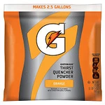 Gatorade 308-03970 2-1/2GAL Orange Powder Mix 32-21OZ Pkg. Fixed Price $193.22.