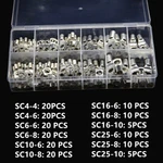 170X Copper Battery Cable End Eyelet Ring Lug Terminal Wire Connector Crimp Kit. Fixed Price $23.79.