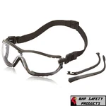 Pyramex V2G Safety Glasses Goggle Hybrid Clear Anti-fog Lens With Strap GB1810ST. Fixed Price $10.75.