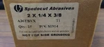 Spedecut Abrasives A36TBXX 2'' 1/4'' 3/8'' Box Of 25 Grinding Wheel. Fixed Price $19.95.