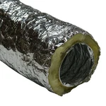 Rubber-cal Hvac Insulated-flex Ducting Ventilation Hose 4" 25'. Fixed Price $66.22.