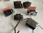 Lot Of 6 Misc Ge Auxiliary Contacts CR205X300A And Others, Nos. Fixed Price $37.49.