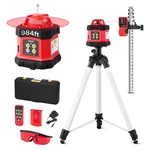 Vevor 984FT Rotary Laser Kit Self Leveling Red Line With Tripod IP54. Fixed Price $229.99.