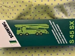 Schwing 45 Sx Auto-betonpump Truck Mounted Concrete Diecast New Free Ship. Fixed Price $180.00.