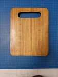 Wood Cutting Board Handle 10 X 13.5 Kitchen Butcher Block Cheese Serving. Fixed Price $10.88.