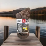 Hike Trek Made In South Korea Large Size 7 Boot Sock. Cushions Entire Foot. Fixed Price $16.00.