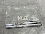 2X Taylor Instrument Vintage Glass Pocket Thermometer Metal Case -45 To 50. Fixed Price $49.99.